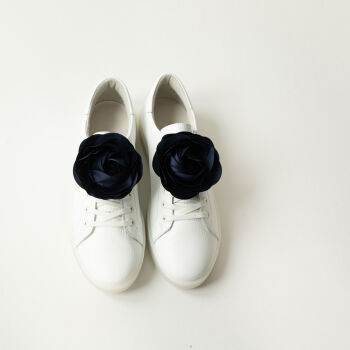Ozdoby do obuwia kwiaty róże / Navy Roses