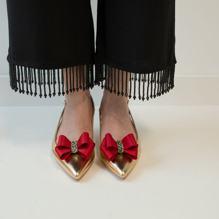 Klipsy do butów Kokardy 3d / Merry and Bright