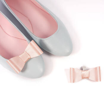 Kokardki do butów Happy Colors/  Powder PInk 